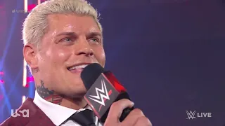 Cody Rhodes Challenges Seth Rollins In a Hell in A Cell Match - WWE Raw 5/16/22 (Full Segment)