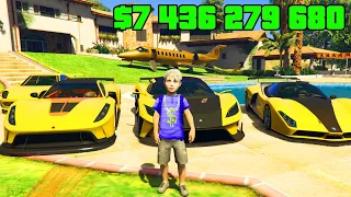 ETRE UN ENFANT RICHE SUR GTA 5 : AVION EN OR ! (ep3)