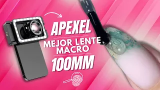 📷LENTE MACRO FILL LIGHT SET 100mm de APEXEL ¿Funciona?