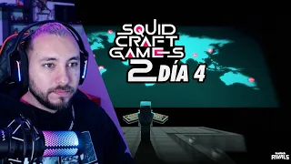 Reacción a todas las muertes de Squid Craft Games 2 Día 4