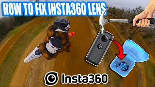 HOW TO FIX INSTA360 CRACKED LENS SUPER EASY!