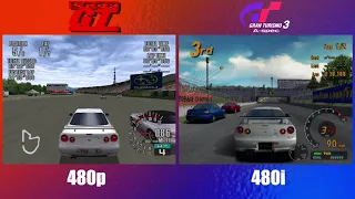 Dreamcast vs PlayStation 2 - Sega GT vs Gran Turismo 3: A-Spec (Graphics Comparison)