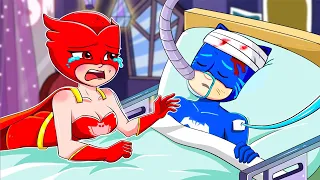 Baby CATBOY, Don't Give Up! Please Stop, Don't Do That! | Pj Masks Animation