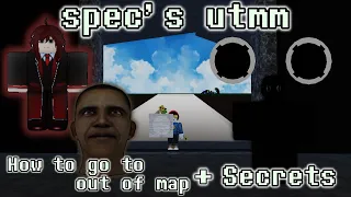 spec's utmm：How to go to out of map + 3 Secret Boss [アンダーテール/ロブロックス]