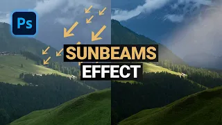 How to add SUNBEAMS to your Photo using Adobe Photoshop