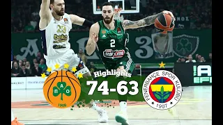 Παναθηναϊκός - Φενερμπαχτσέ 74-63 | Στιγμιότυπα - 26η Αγωνιστική Euroleague (9/2/2024)