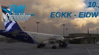 MSFS | European Tour Leg 10 | London Gatwick -Dublin | Aegean Airlines | A320neo