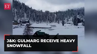 J&K: Gulmarg, higher reaches in Valley receive heavy snowfall