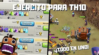 EJERCITO MUY BUENO PARA ATACAR EN TH10 | Revisando mis ataques y requiero consejos - CLASH OF CLANS