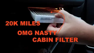 HOW TO  Cabin Air Filter Replacement 2019 to 2022 model year RAM1500