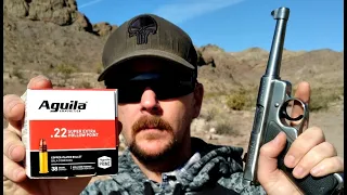 Aguila .22 LR "Super Extra" - 7 Handguns Shooting Review - Is It Reliable? I Really Like This Ammo!