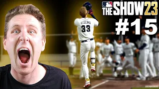 MY FIRST WALK OFF HOME RUN! | MLB The Show 23 | Road to the Show #15