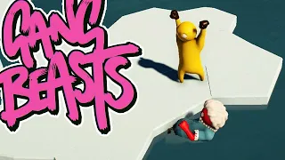 GANG BEASTS - I Don't Wanna Swim Grandma [Melee] - Xbox One Gameplay