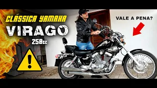 YAMAHA VIRAGO 250 Vale a Pena? CONTEI TUDO! PREÇO, CONSUMO, DEFEITOS, TOP SPEED, TESTE RIDE e Mais 🚫