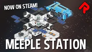 MEEPLE STATION gameplay: RimWorld-Inspired Space Station Sim Hits Steam! | ALPHA SOUP