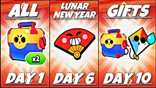 Brawl Stars - All Lunar New Year Gifts