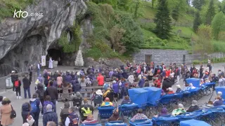 Chapelet du 15 avril 2024 à Lourdes