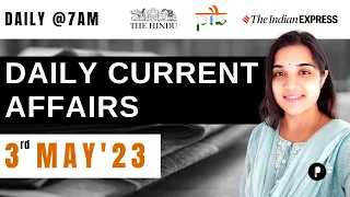 3 May Current Affairs 2023 | Daily Current Affairs | Current Affairs Today