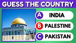 Guess The Country By Mosque 🕌 | Islam Quiz