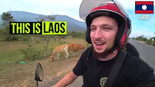 SOUTHERN LAOS Is INCREDIBLE | PAKSE Motorbike Mission 🇱🇦