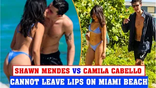 Shawn Mendes can’t keep his lips off of Camila Cabello on Miami Beach
