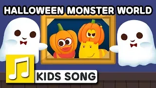 HALLOWEEN MONSTER WORLD | LARVA KIDS | SUPER BEST SONGS FOR KIDS |  HALLOWEEN SONG