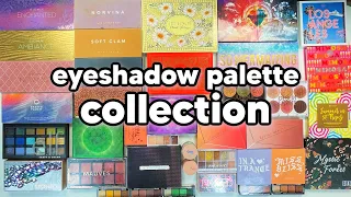 MY ENTIRE EYESHADOW PALETTE COLLECTION 2023