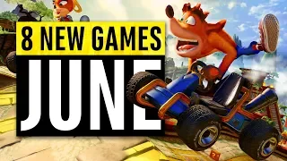 8 New Games Arriving in June 2019
