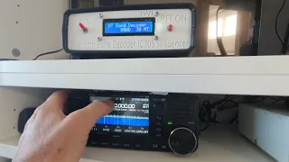 ICOM IC 705 Bluetooth sequencer and Band decoder