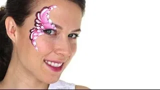 Rosebud Face Painting Tutorial