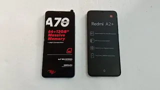 iTEL A70 vs Redmi A2 plus : speed test