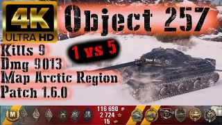 World of Tanks Object 257 Replay - 9 Kills 9.0K DMG(Patch 1.6.0)