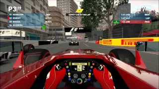 F1 2014 - Monaco - funny safety car bug