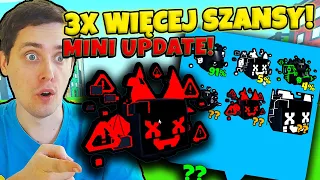 Testuję MINI UPDATE do PET SIMULATOR X 3x WIĘCEJ SZANS NA HUGE PETA! TRYLION MONET OPENING!