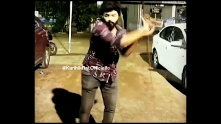 Sembaruthi serial Karthik 1st silambam Dance at shooting spot