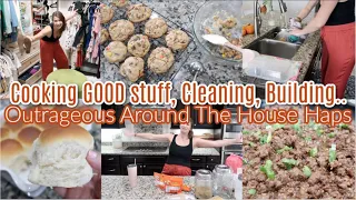 Outrageous Things Happening!  Cooking Some REALLY Good Stuff, Cleaning, Baby Haul, & More!