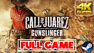 Call of Juarez: Gunslinger | 𝗙𝗨𝗟𝗟 𝗚𝗔𝗠𝗘 | Gameplay/Walkthrough [NO COMMENTARY/60FPS/4K]