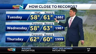 Iowa weather: Warming up with rain chances this week