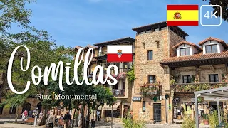 Comillas - Ruta Monumental-, Cantabria - 2023 (4K)