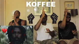 Koffee - Pressure (Lyric Video)(REACTION)