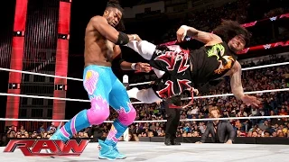 The Usos vs. Big E & Kofi Kingston: Raw, January 11, 2016