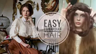 Easy Edwardian hair ( belle epoque )