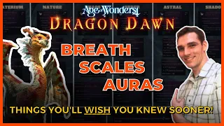 Age of Wonders 4 | Dragon Dawn | Dragon Breaths, Scales, and Auras