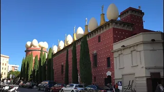 [ Dali Theatre and Museum ( Salvador Dali ), Figueres, Catalonia, Spain ] Established 1974