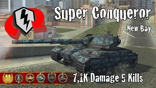Super Conqueror  |  7,1K Damage 5 Kills  |  WoT Blitz Replays