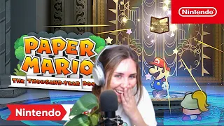 THE BEST MARIO GAME! Paper Mario: The Thousand-Year Door REMAKE REACTION | 09.14.23 Nintendo Direct
