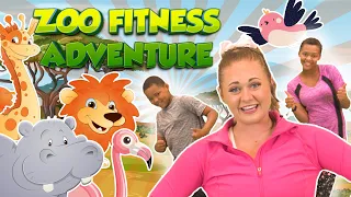 🦁🐒  Zoo Fitness Adventure 🦁🐒 - Exciting Animal-Themed Workout!