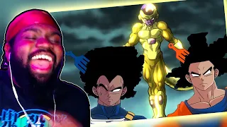 Golden Frieza Drip is Zesty! If Goku and Vegeta were BLACK part 6! @SSJ9K1 Reaction