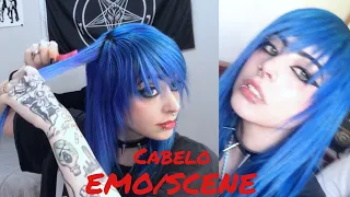 Como cortar cabelo EMO/SCENE ((Como eu corto meu cabelo))