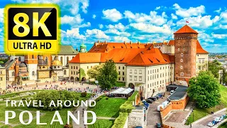 Stunning POLAND Tour in 8K ULTRA HD - Best Places in Poland with Relaxing Music 8K TV